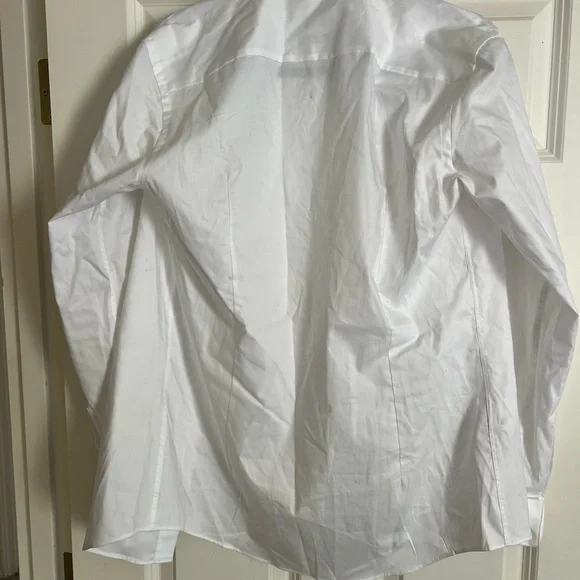 Boss Hank slim fit easy iron bibbed tuxedo shirt - Picture 9 of 12